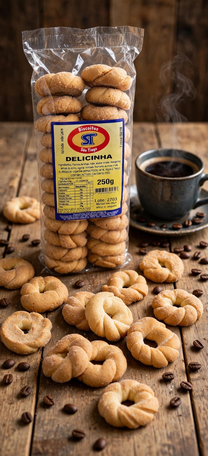 Biscoito São Tiago Novas 16