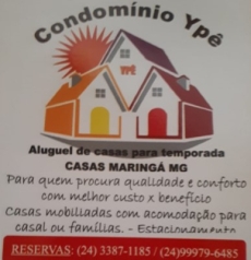 Concom&iacute;nio Yp&ecirc; - Casas para Temporada