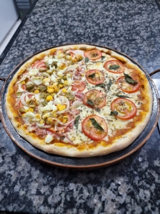 A melhor pizza da cidade!